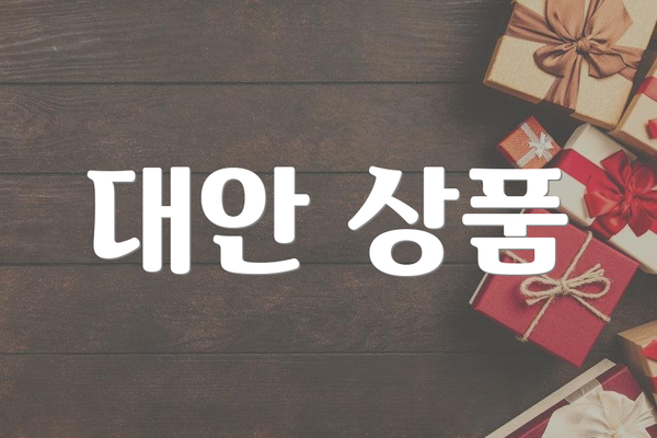 대안 상품