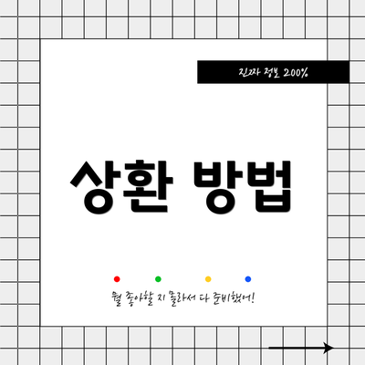상환 방법