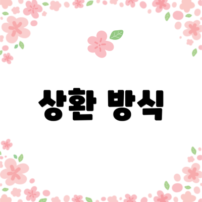 상환 방식