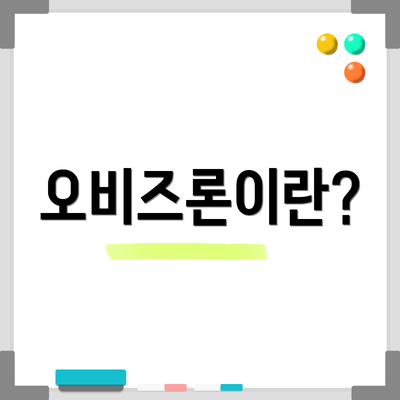 오비즈론이란?