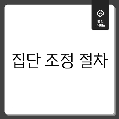 집단 조정 절차