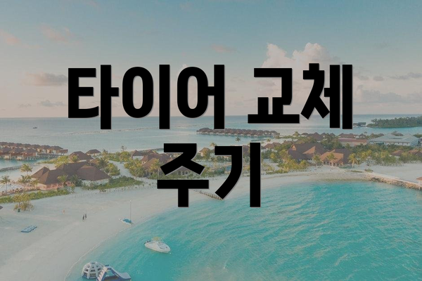 타이어 교체 주기