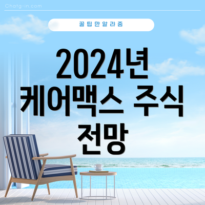 2024년 케어맥스 주식 전망