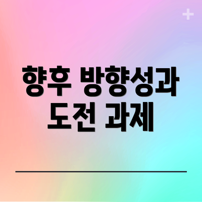 향후 방향성과 도전 과제